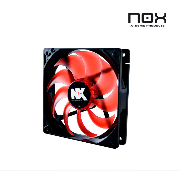 Ventilador Caja Nox Serie Nx 12cm Traslucido